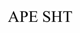 ape sht