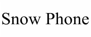 snow phone