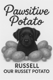 pawsitive potato russell our russet potato