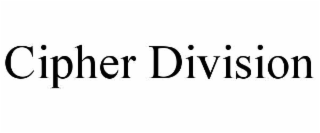 cipher division