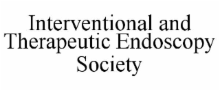 interventional and therapeutic endoscopy society