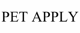 pet apply
