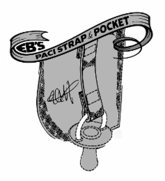 eb's paci strap & pocket
