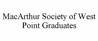 macarthur society of west point graduates