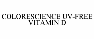 colorescience uv-free vitamin d