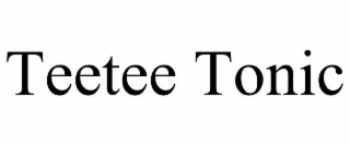 teetee tonic