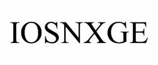 iosnxge