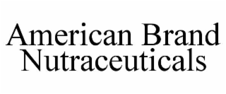 american brand nutraceuticals
