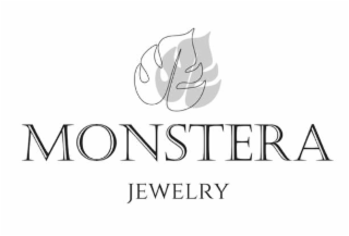 monstera jewelry