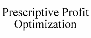 prescriptive profit optimization