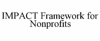 impact framework for nonprofits