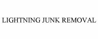 lightning junk removal