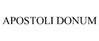 apostoli donum