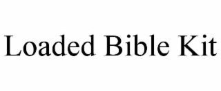 loaded bible kit