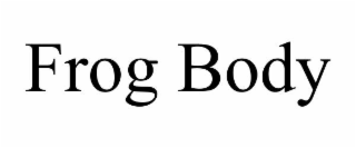 frog body