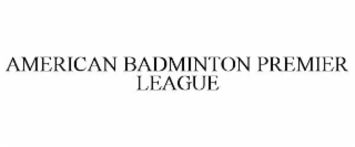 american badminton premier league