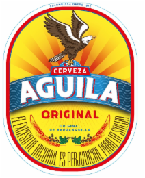 colombia desde 1913 cerveza aguila original original de barranquilla el exceso de alcohol es perjudicial para la salud