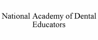 national academy of dental educators
