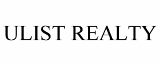 ulist realty