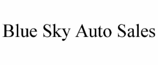 blue sky auto sales