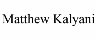 matthew kalyani