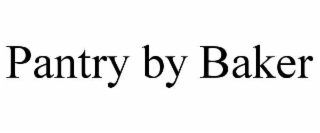 pantry by baker
