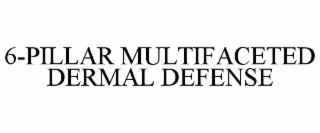 6-pillar multifaceted dermal defense