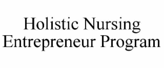 holistic nursing entrepreneur program