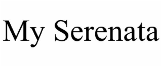 my serenata