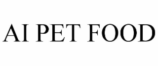 ai pet food