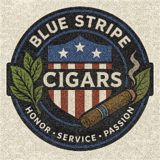 blue stripe cigars honor service passion
