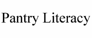 pantry literacy