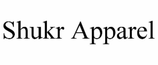 shukr apparel