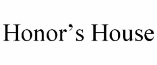 honor’s house