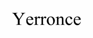 yerronce