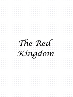 the red kingdom - italic calligraphy