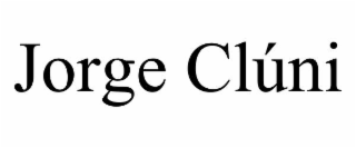 jorge clÚni