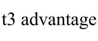 t3 advantage