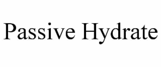 passive hydrate