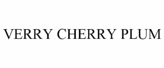 verry cherry plum