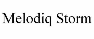 melodiq storm