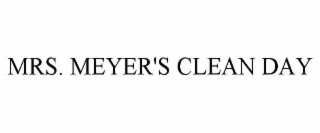 mrs. meyer's clean day