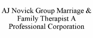aj novick group marriage & family therapist a professional corporation