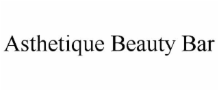 asthetique beauty bar