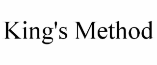 king's method