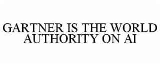 gartner is the world authority on ai