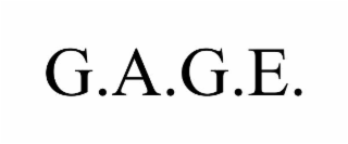 g.a.g.e.