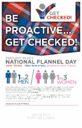 be proactive... get flannel checked!