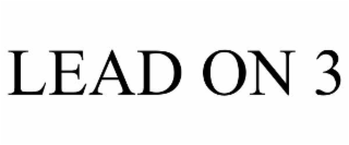 lead on 3
