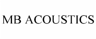 mb acoustics